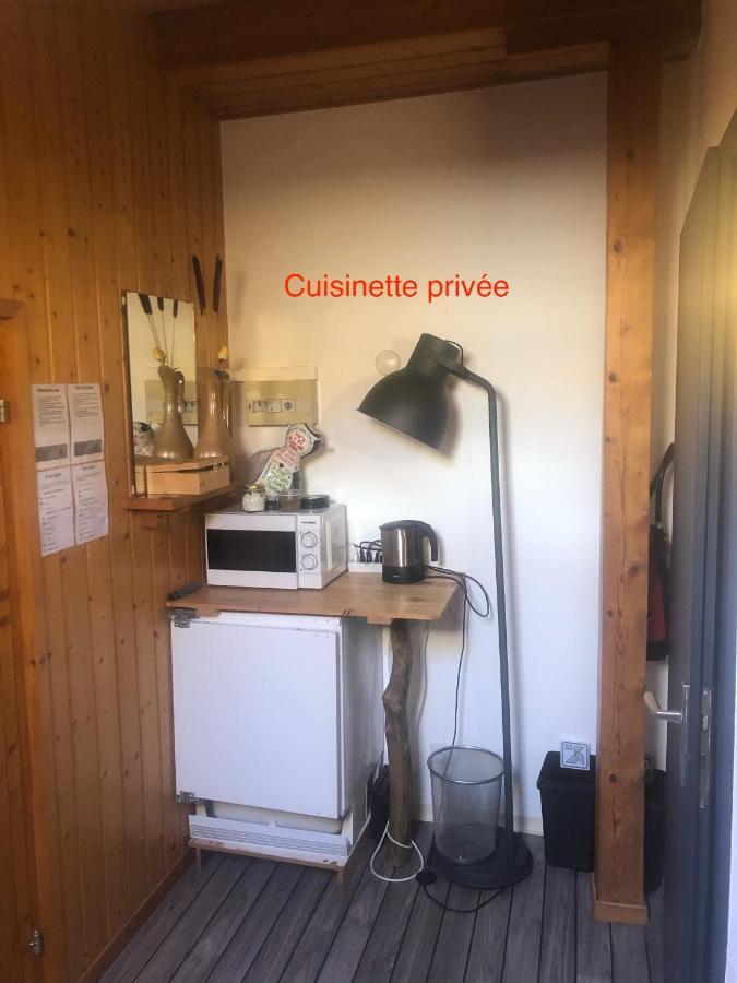 Logement Chez L'Habitant Etage Independant Grône Kültér fotó